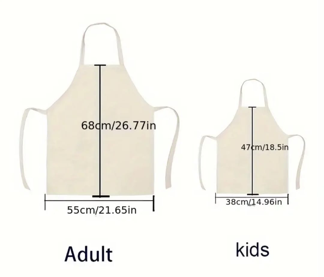 🫶 Tabliers personnalisés pour petits et grands chefs ! 🍳