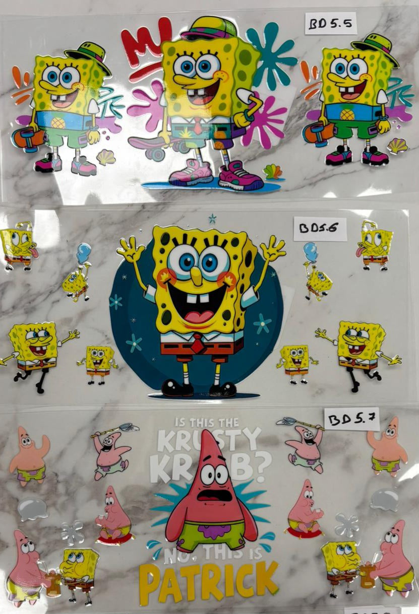 Wraps "Dessins animés"