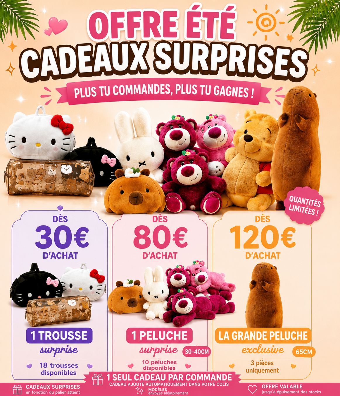CADEAUX JUILLET