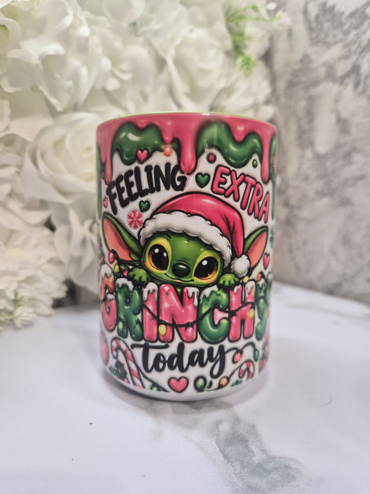 Mug 475ml Stitchouille vert