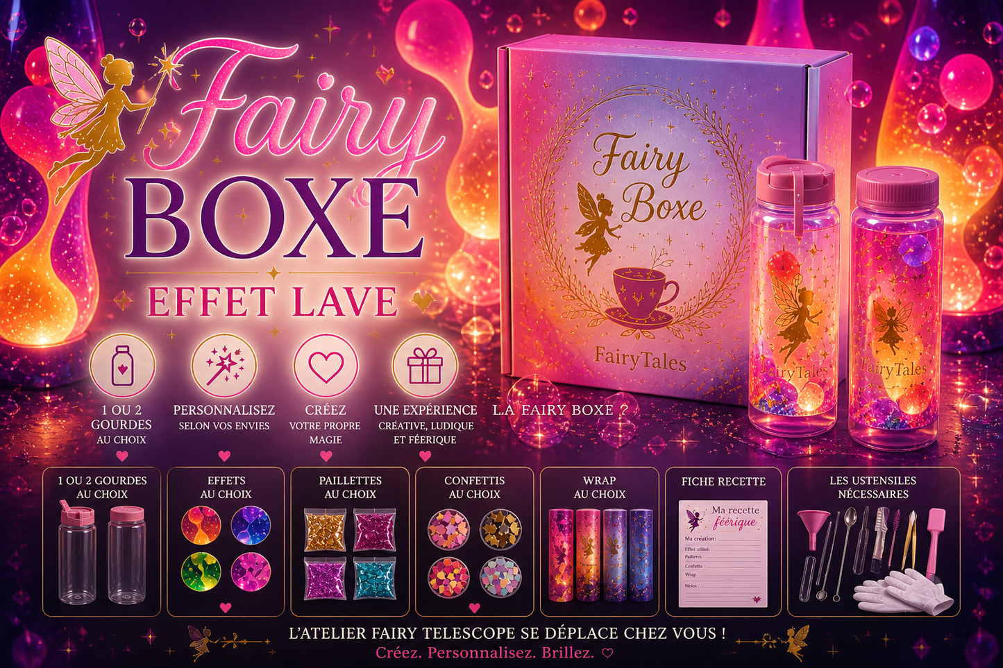 Fairybox effet lave