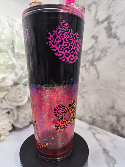 Cornetta HK lave noir et rose
