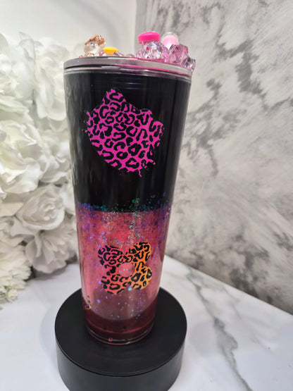 Cornetta HK lave noir et rose
