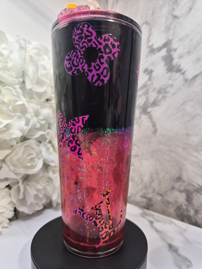 Cornetta HK lave noir et rose