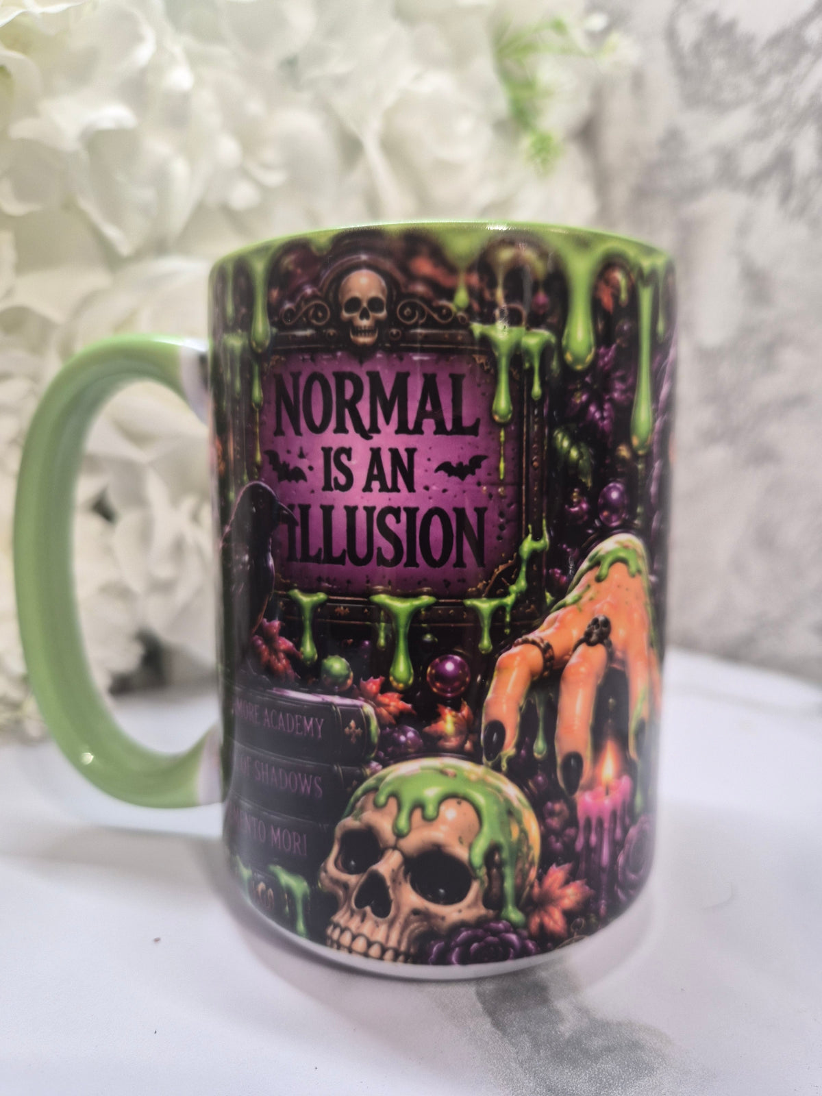 Mug 475ml Mercredi vert