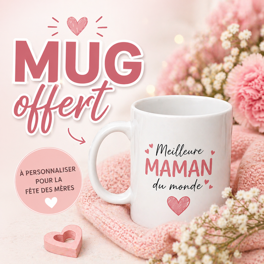 MUG OFFERT FÊTE DES MÈRES