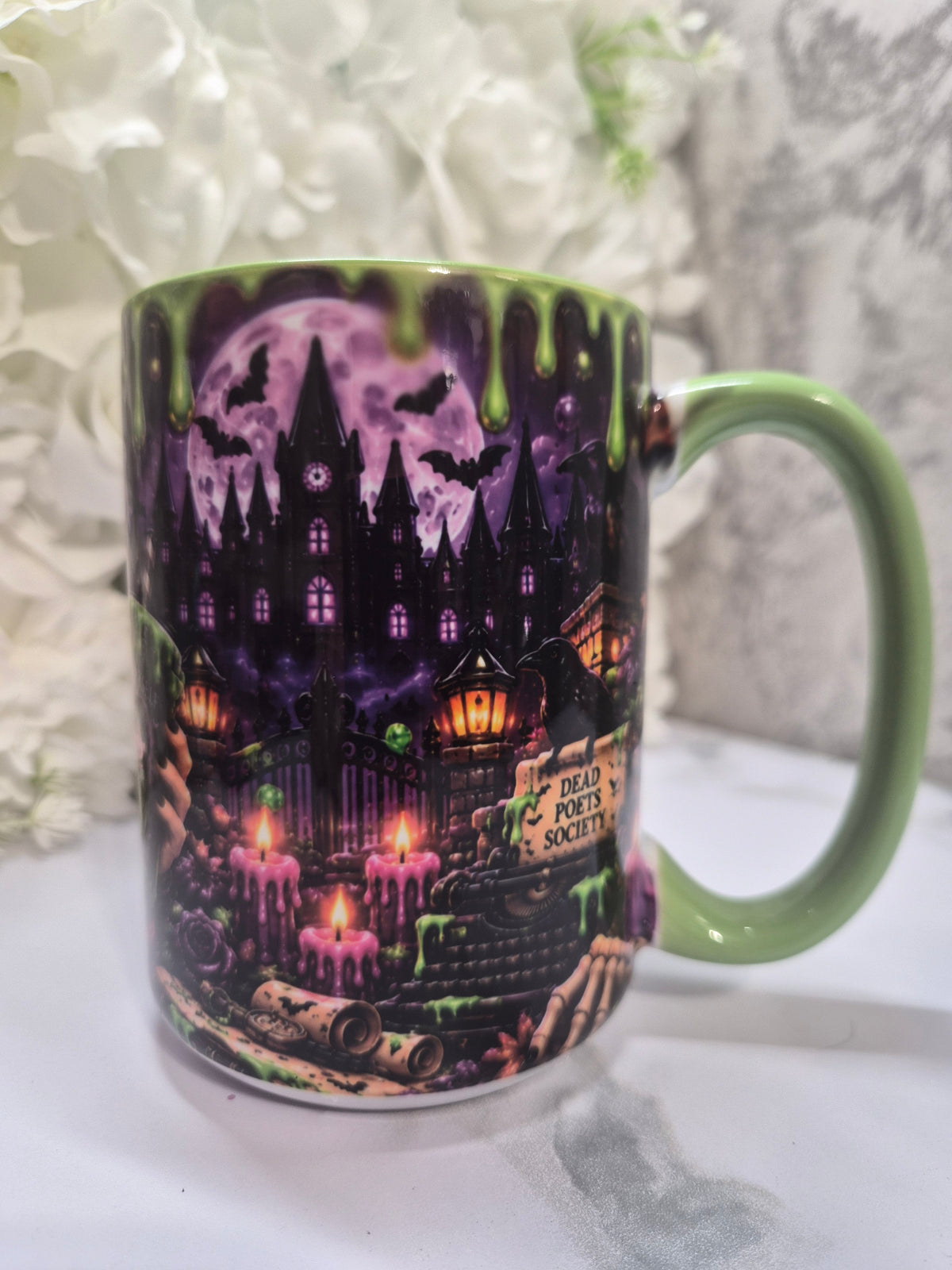 Mug 475ml Mercredi vert