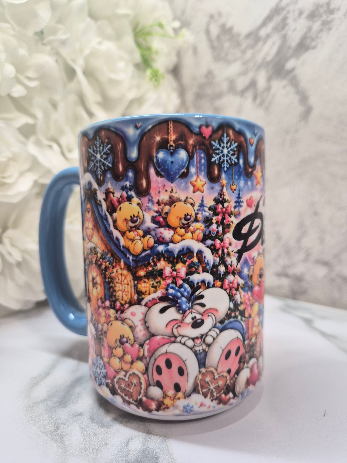 Mug 475ml Diddl bleu