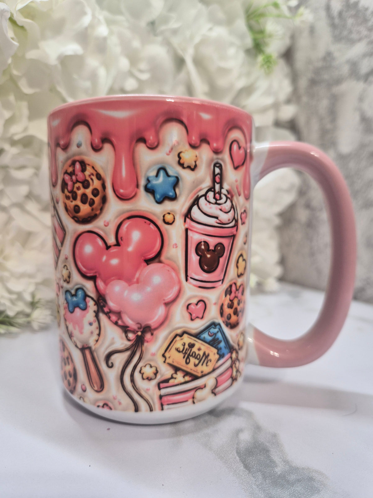 Mug 475ml Gourmand rose